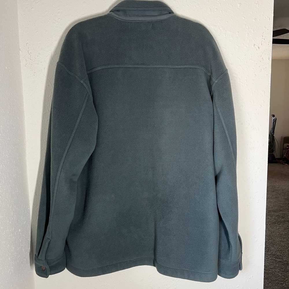 Barrage Authentic Shirt Jacket Men XL Blue Heavy Fleece Philhobar Design - Picture 2 of 16